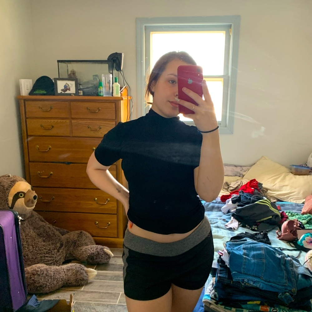 Turtleneck shirt